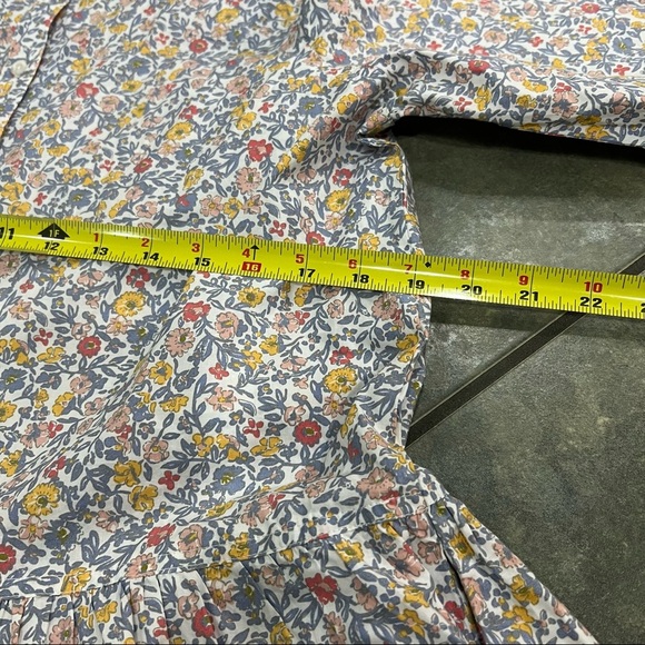 APIECE APART Maurino Floral Drop Waist Mini Dress in Sweet Multi Sz M Luxury EUC - Picture 10 of 12